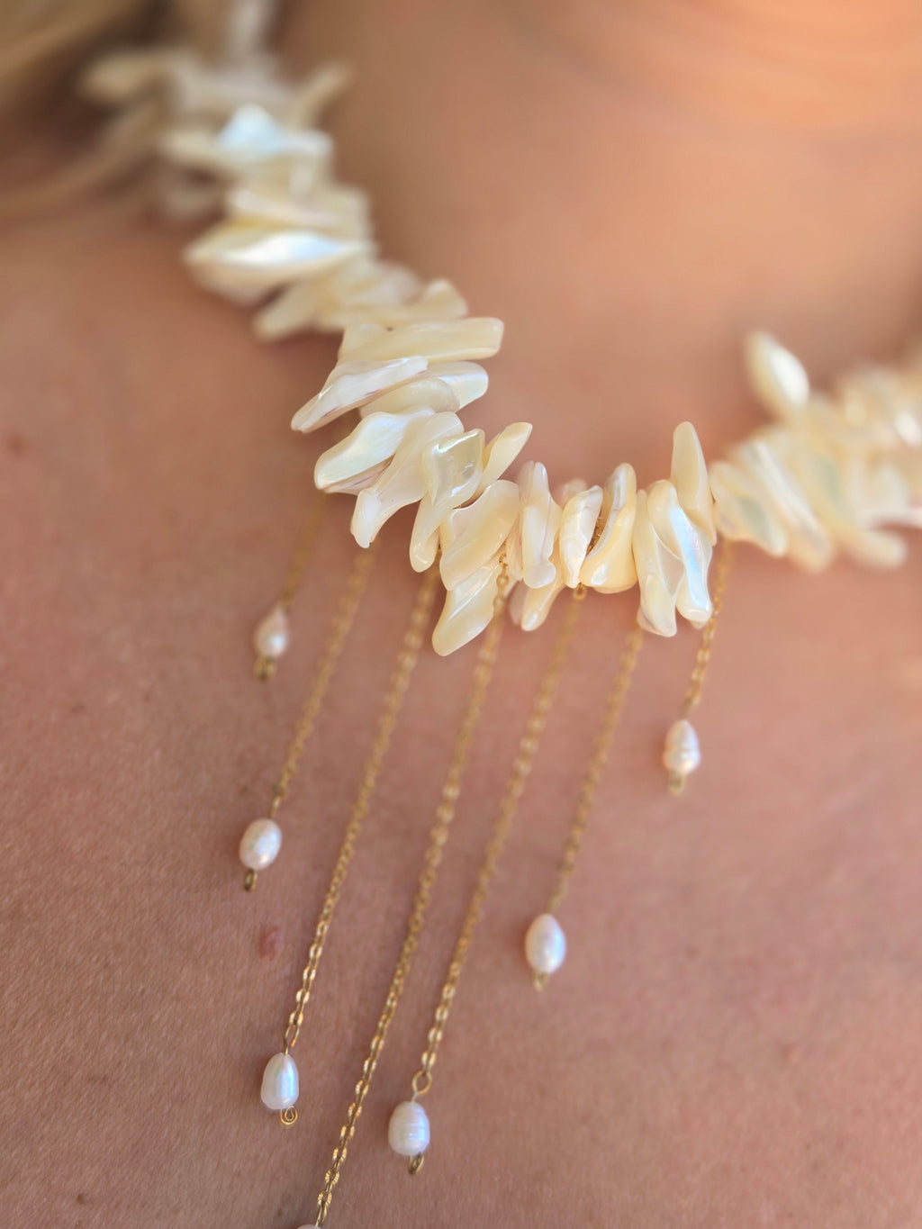 Collier CALYPSO — YÙNA Collection | Bijou élégant et solaire